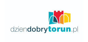 Logotyp portalu internetowego dziendobrytorun.pl